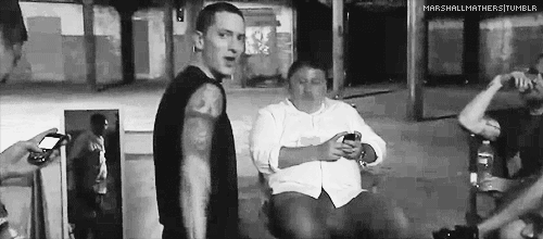 Artiesten Vrede Eminem Gifs slim shady rapper 