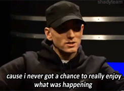 Eminem GIF. Interview Artiesten Eminem Gifs 