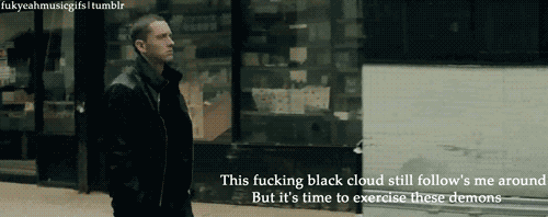 Muziek Artiesten Hip hop Eminem Gifs rap 8 mile 