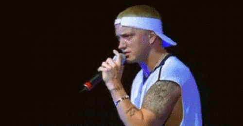 Bioscoop Artiesten Eminem Gifs vent haten 