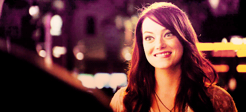 Emma Stone GIF. Succes Gifs Filmsterren Emma stone Duimen omhoog 
