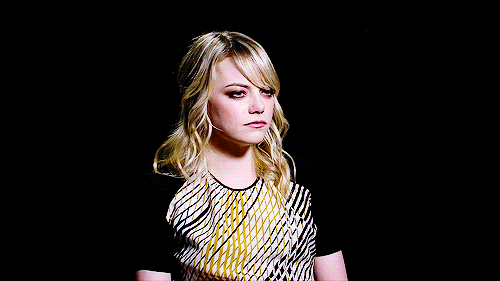 Emma Stone GIF. Actrice Gifs Filmsterren Emma stone Aanbiddelijk 