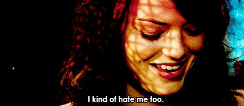 Emma Stone GIF. Gifs Filmsterren Emma stone Ja Knikken 