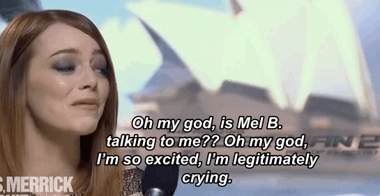 Emma Stone GIF. Gangster squad Gifs Filmsterren Emma stone 