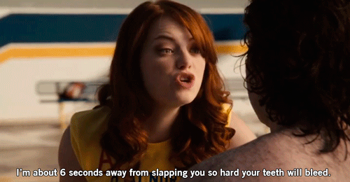Emma Stone GIF. Gangster squad Gifs Filmsterren Emma stone 