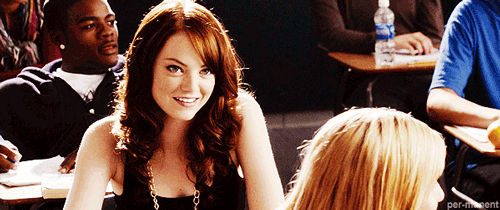 Emma Stone GIF. Alice Gifs Filmsterren Emma stone  Daryl dixon Deadpool Ryan reynolds De levende doden Norman reedus 