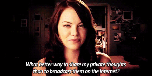 Emma Stone GIF. Easy a Gifs Filmsterren Emma stone 