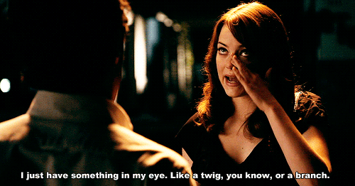 Emma Stone GIF. Huilen Easy a Gifs Filmsterren Emma stone 
