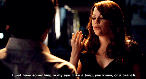 Emma Stone GIF. Huilen Gifs Filmsterren Emma stone 