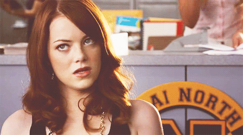 Emma Stone GIF. Gifs Filmsterren Emma stone Zucht 