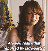 Emma Stone GIF. Interview Gifs Filmsterren Emma stone Lachend 