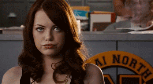Emma Stone GIF. Gifs Filmsterren Emma stone Dingen 