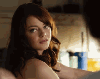 Emma Stone GIF. Gangster squad Gifs Filmsterren Emma stone 