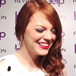 Emma Stone GIF. Flirten Gifs Filmsterren Emma stone Bruinen 