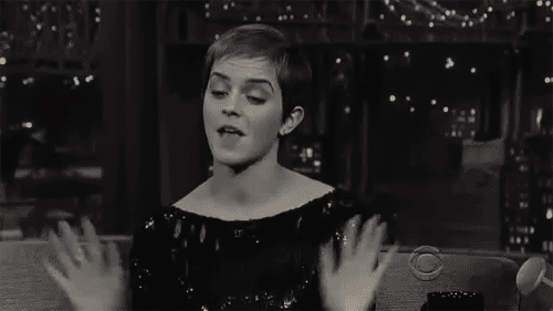 Emma Watson GIF. Emma watson Gifs Filmsterren Reactie Tanden 