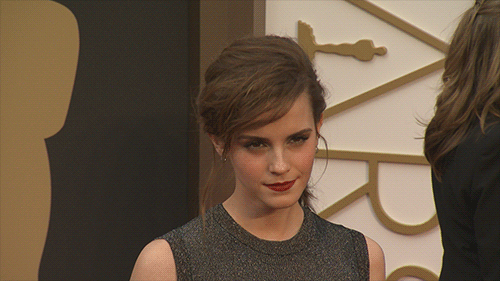Emma Watson GIF. Beroemdheden Emma watson Gifs Filmsterren Ta da 