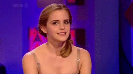 Emma Watson GIF. Emma watson Gifs Filmsterren Onhandig Ja Duimen omhoog Overeenkomen 