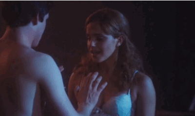 Emma Watson GIF. Emma watson Gifs Filmsterren Lachend 
