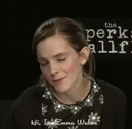 Emma Watson GIF. Emma watson Gifs Filmsterren Nieuwe roleplay 