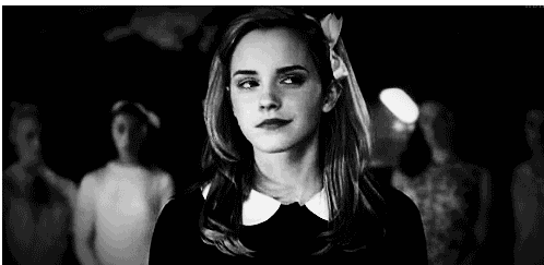 Emma Watson GIF. Beroemdheden Emma watson Gifs Filmsterren Niet vertrouw hem 
