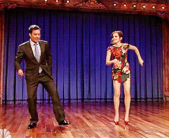 Emma Watson GIF. Emma watson Gifs Filmsterren Jimmy fallon Late night with jimmy fallon 