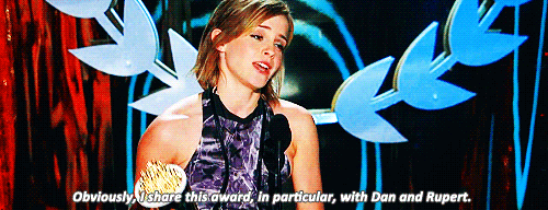 Emma Watson GIF. Emma watson Gifs Filmsterren 13 Mtv movie awards Randompost 