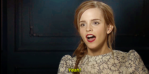Emma Watson GIF. Beroemdheden Emma watson Gifs Filmsterren Niet vertrouw hem 