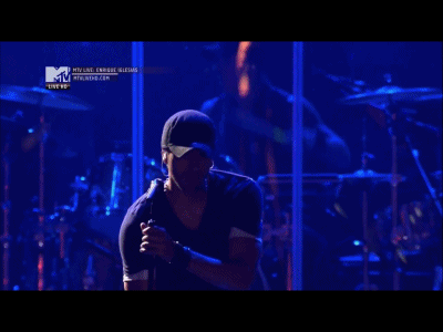 Artiesten Gifs Enrique iglesias leven concert mtv 
