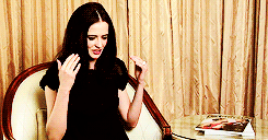 Eva Green GIF. Koningin Gifs Filmsterren Eva green 