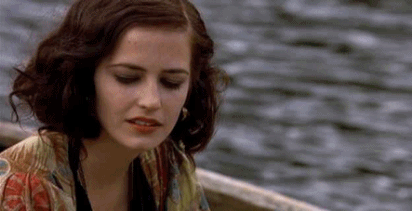 Eva Green GIF. Bioscoop Gifs Filmsterren Eva green Glimlach Cracks 30s Miss g 