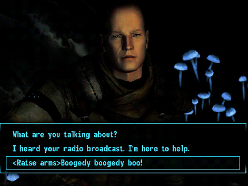 Games Gifs Fallout spraak neerslag nv FNV deze man vernieuwd hes grote 