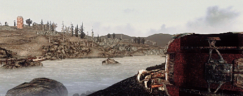 Games Landschap Fallout 3 Gifs Fallout gevraagd FO3 