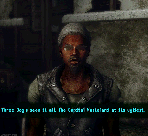 Games Fallout 3 Gifs Fallout gevraagd spraak FO3 drie hond 