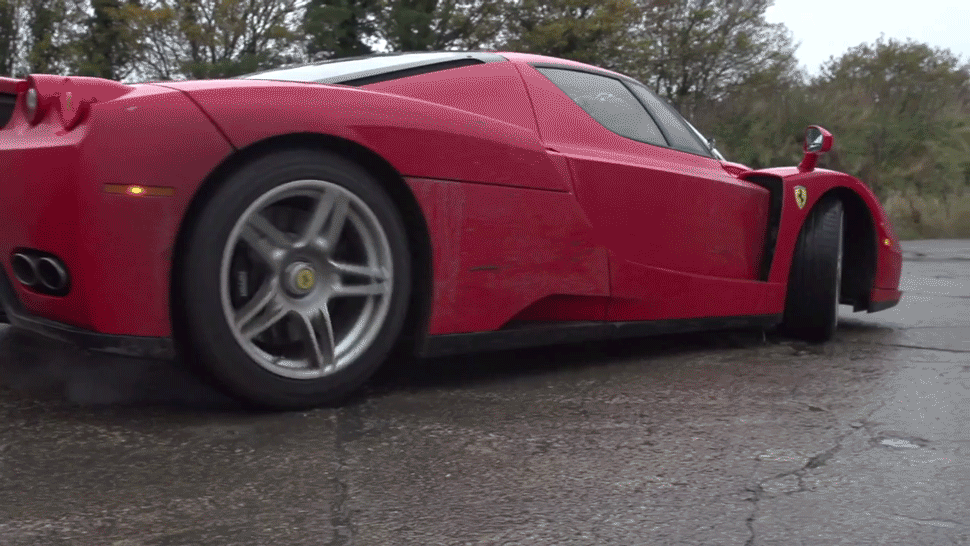 Voertuigen Ferrari Wil Gifs u beweging klap weg langzaam enzo powerslides 