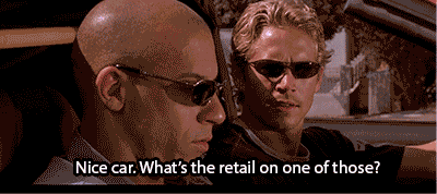 Voertuigen Ferrari Gifs Paul Walker Vin Diesel boven The Fast and the Furious 