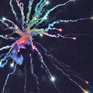 Vuurwerk GIF. Bioscoop Vuurwerk Gifs 