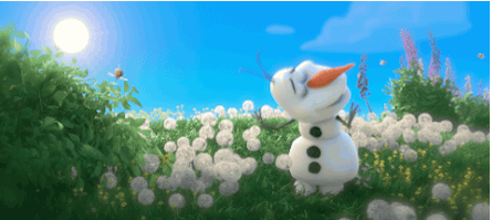 Frozen Gifs Filmsterren Conan obrien geschokt vast te zitten 