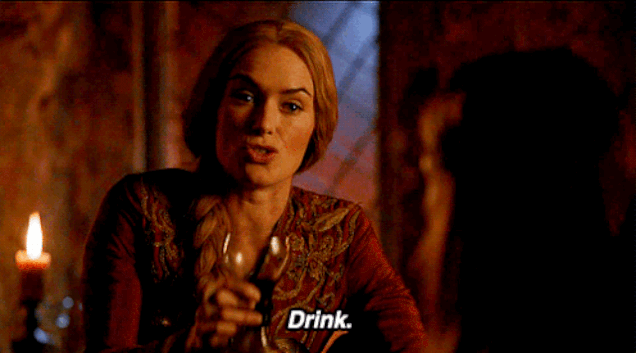 Televisie Wijn Games Drank Game of thrones Alcohol Gifs komst game thrones 