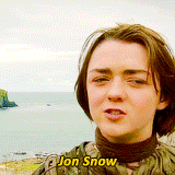 Game Of Thrones GIF. Bioscoop Games Game of thrones Gifs 4 Arya stark Maise williams Hield haar in deze ep En iedere 