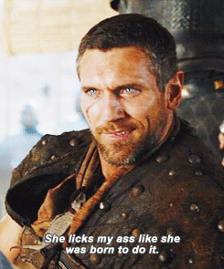 Game Of Thrones GIF. Interview Games Game of thrones Gifs Blond Badass Rode loper 