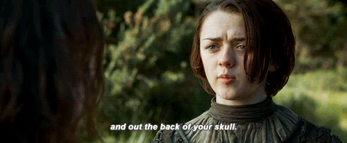 Bioscoop Games Game of thrones Gifs 4 Arya Stark Maise williams hield haar in deze ep en iedere 