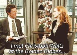 Gary Oldman GIF. Gifs Filmsterren Gary oldman Interviews Jessica chastain Christoph waltz 