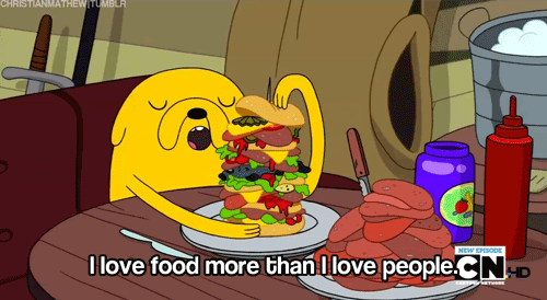 Liefde Eten en drinken Futurama Mensen Voedsel Gifs Hamburger dier lmao 