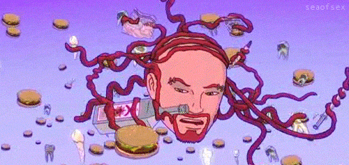 Eten en drinken Gitaar Gifs Hamburger cheeseburger schorpioen dolk scorpiondagger guitar hamburger 