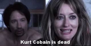 Films en series Gifs Californication triest dood nirvana 