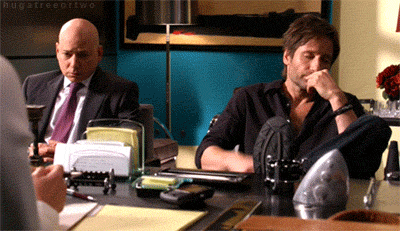 Films en series Gifs Californication reactie 4x01 