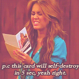 Hannah Montana GIF. Artiesten Hannah montana Miley cyrus Tv Gifs 