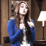 Miley Cyrus GIF. Artiesten Hannah montana Miley cyrus Tv Gifs 