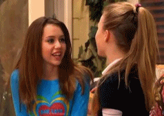 Miley Cyrus GIF. Artiesten Hannah montana Miley cyrus Gifs Reactie Wat 