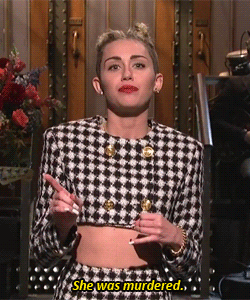 Miley Cyrus GIF. Artiesten Hannah montana Miley cyrus Gifs 2013 Snl 